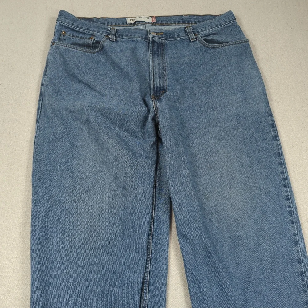 Levis Jeans Mens 40x30 Blue 560 Loose Tapered Relaxed Baggy Dark Wash